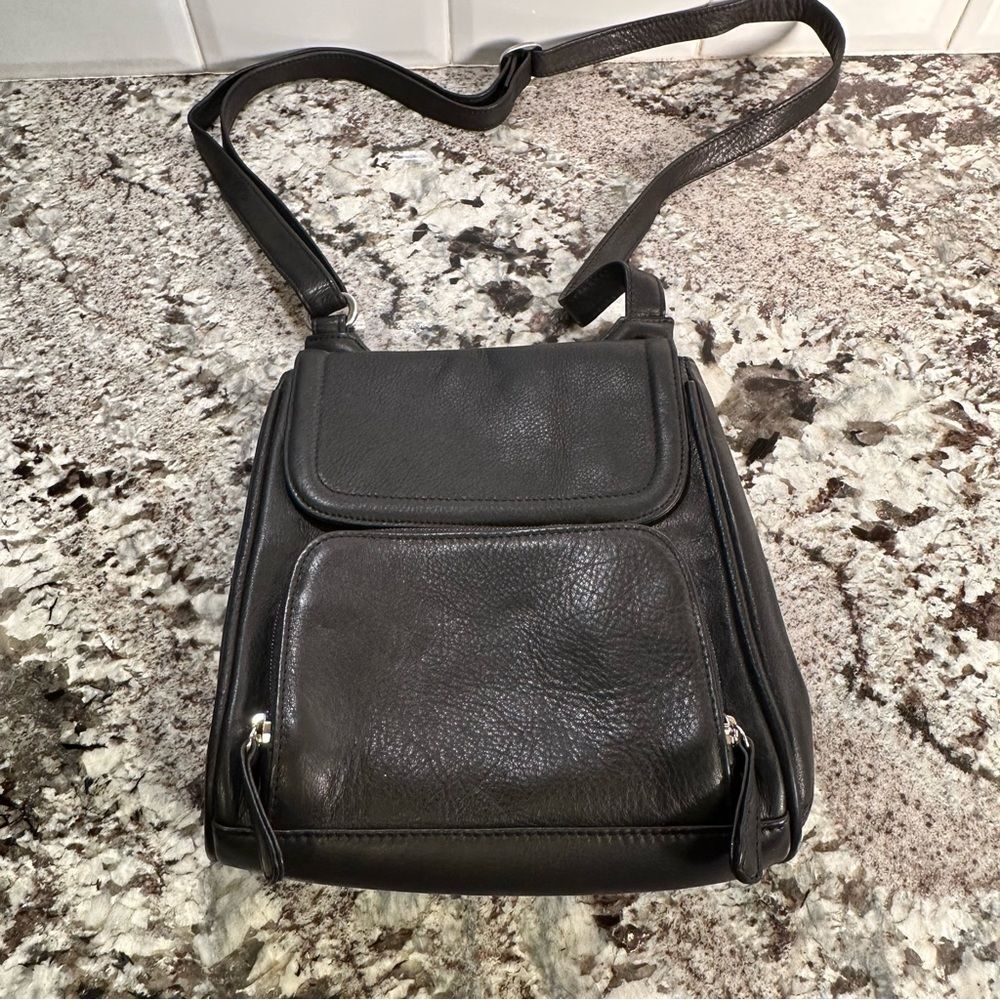 Leather Crossbody Handbag